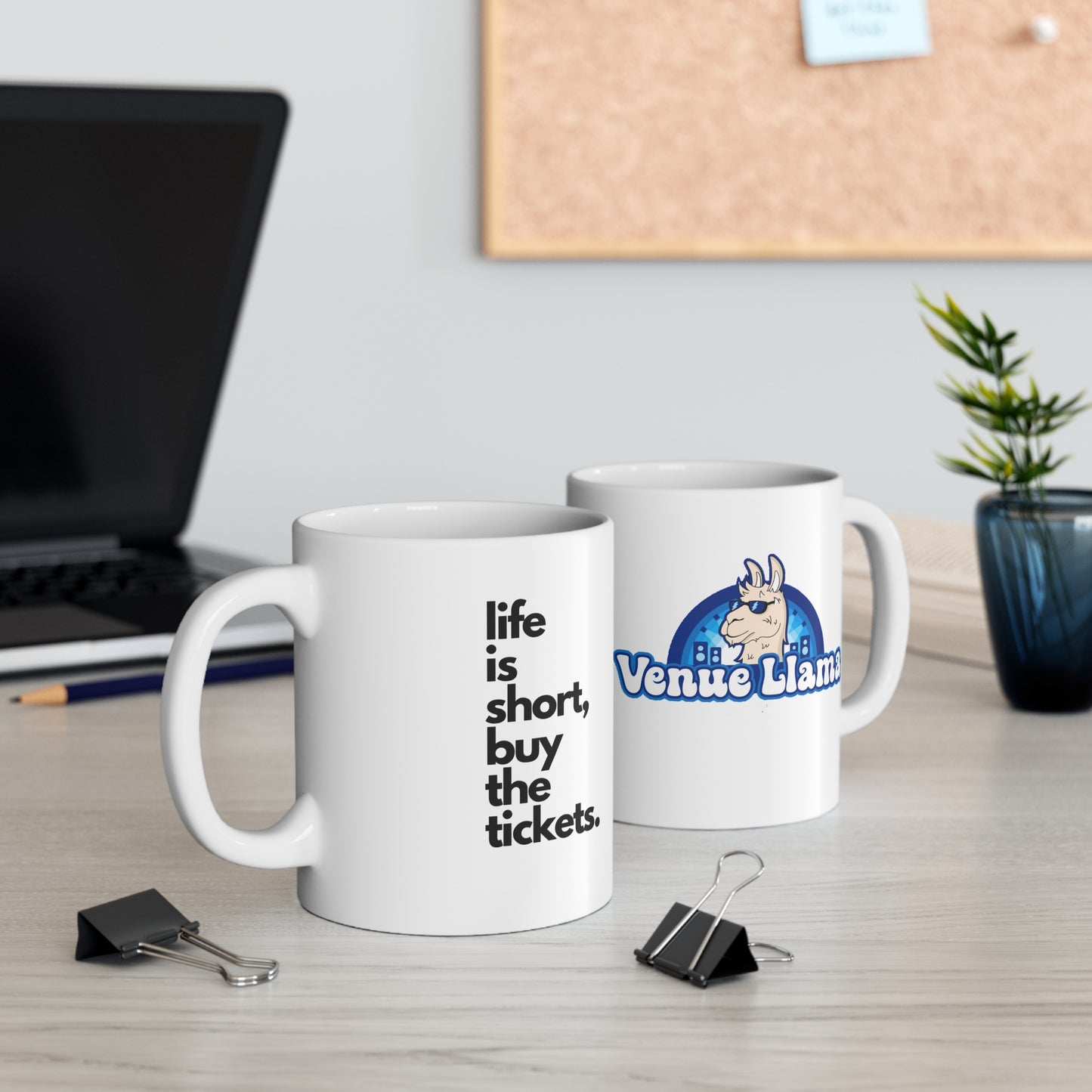 Life Is Short, Buy The Tickets Mug