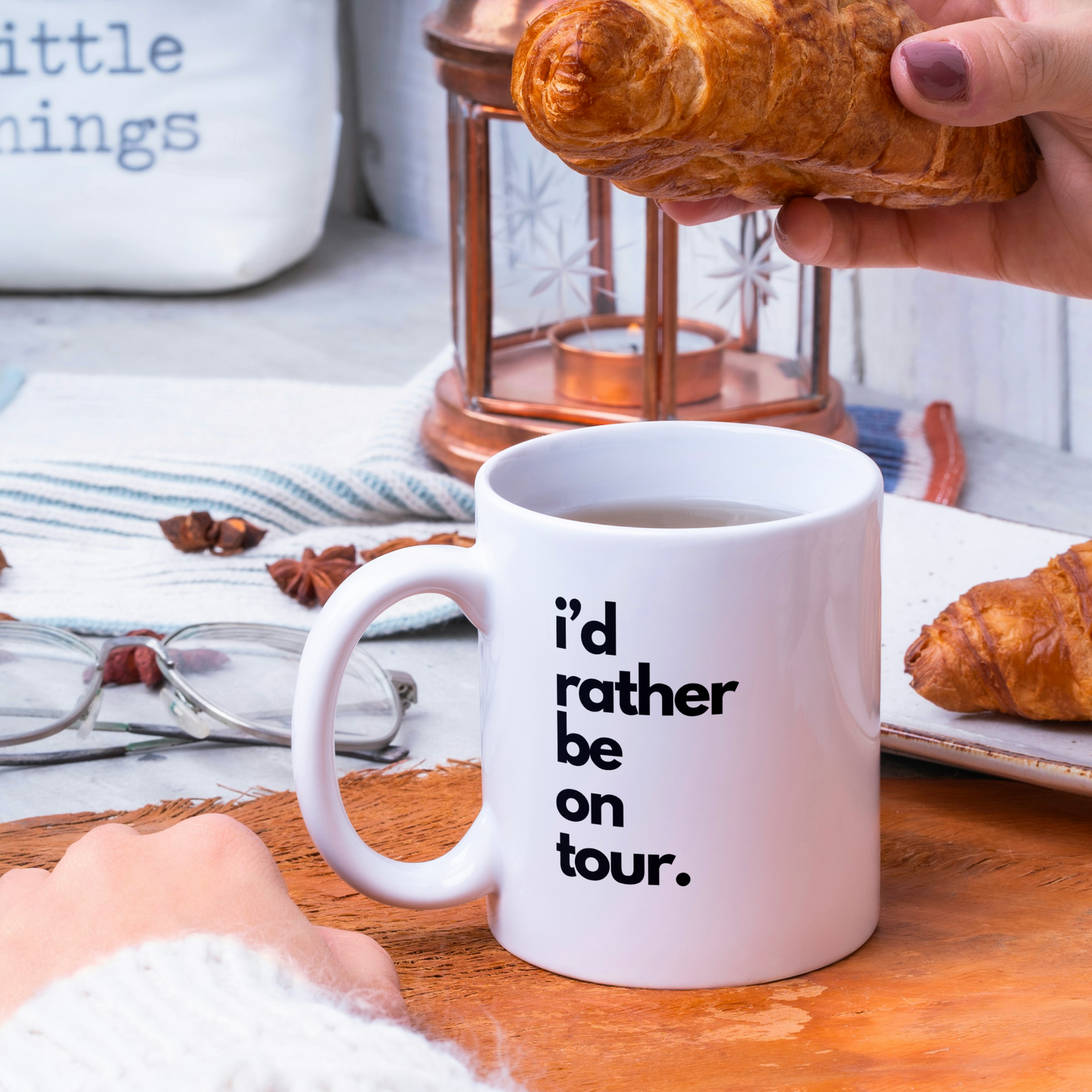 I'd Rather Be On Tour Mug